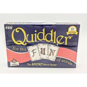 QUIDDLER Classic Card Word Game Family Game Kids 8+ New - Sealed